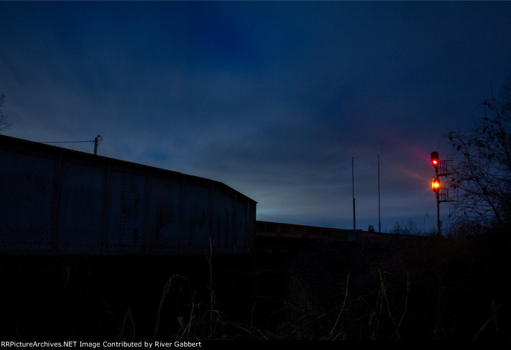 Signals at Rush Creek Bridge